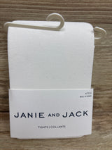 NEW Janie & Jack Tights White sz 4-5T