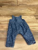 Tommy Hilfiger Chambray Sleeveless Jumpsuit Blue sz 3-6m