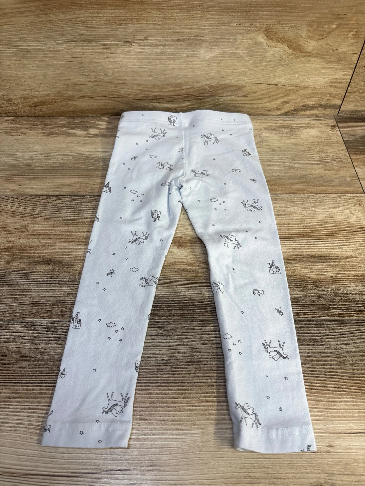 Carter's Unicorn Leggings Blue sz 3T