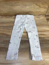 Carter's Unicorn Leggings Blue sz 3T