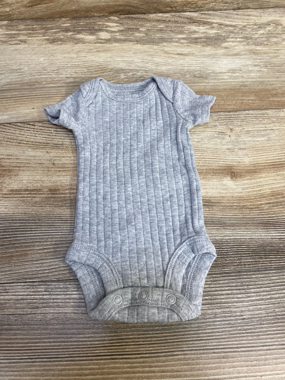 Child Of Mine Ribbed Bodysuit Grey sz Preemie