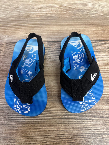 Quiksilver Molokai Sandals Blue sz 4c - Me n Mommy To Be
