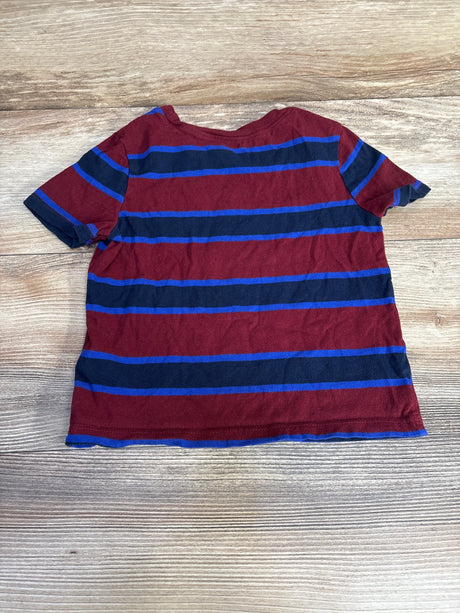 Old Navy Striped Shirt Burgundy sz 3T - Me n Mommy To Be