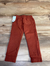 NEW Cat & Jack Ottoman Knit Joggers Fiery Brown sz 4T