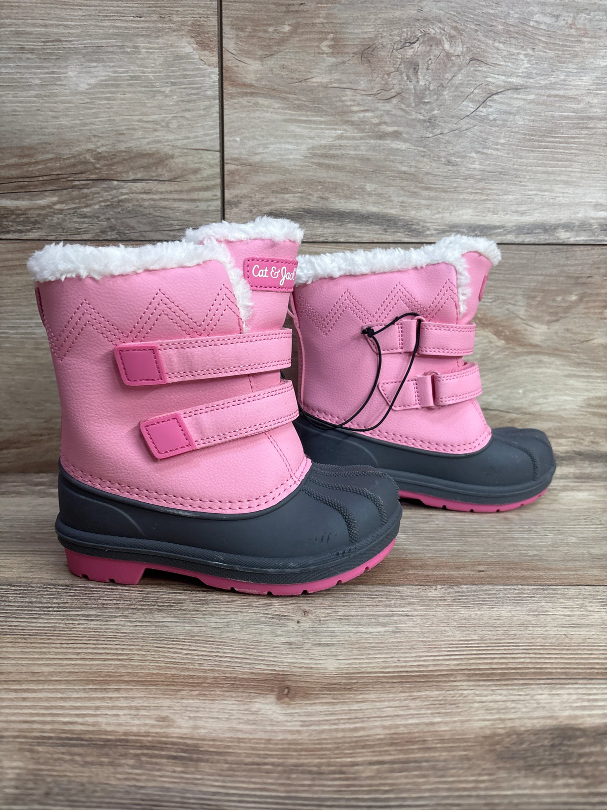 NEW Cat & Jack Denver Winter Boots Pink sz 9c