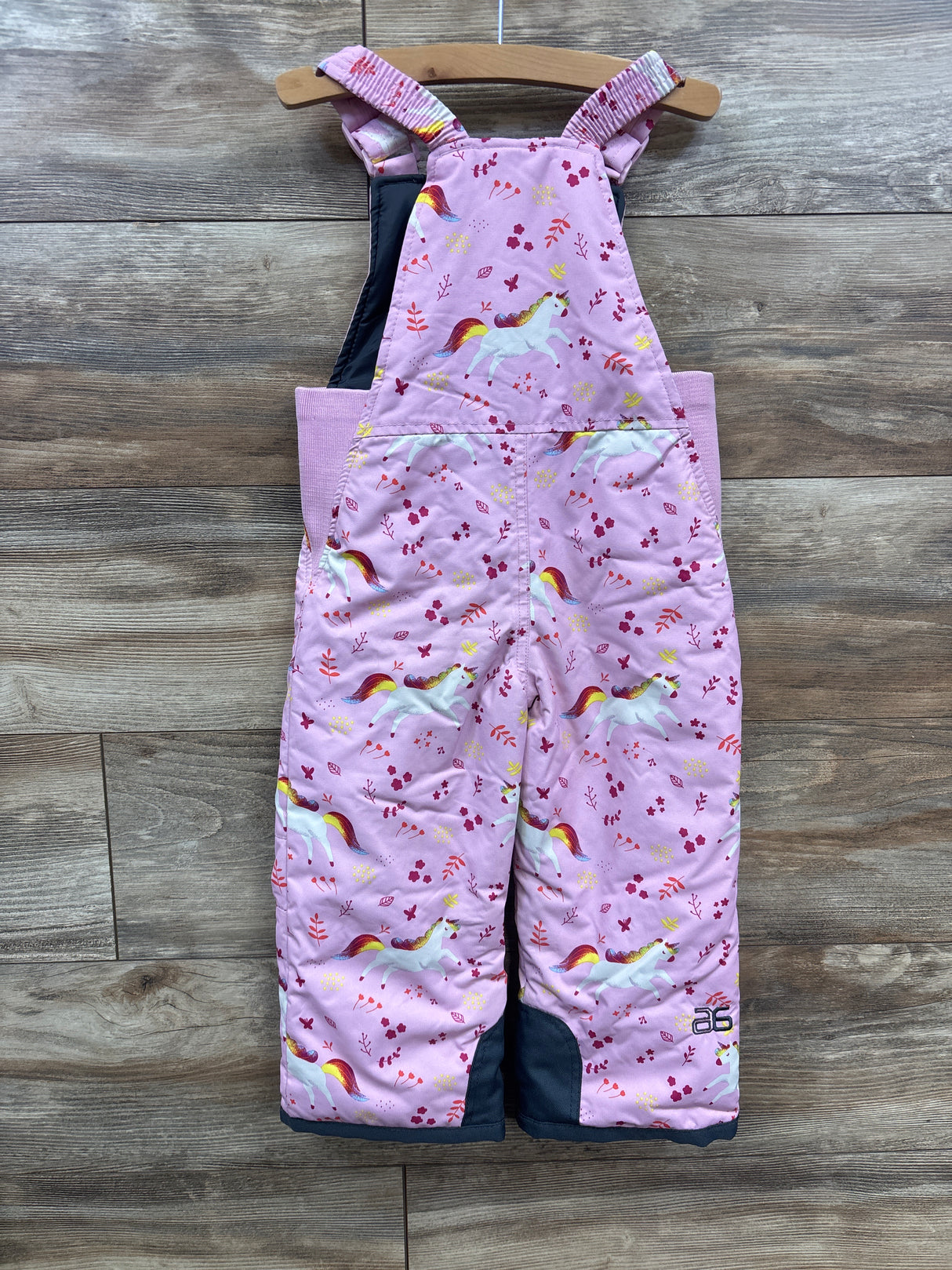 Arctix Unicorn Show Bib Pink sz 3T