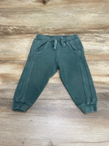 Zara Drawstring Joggers Green sz 12-18m