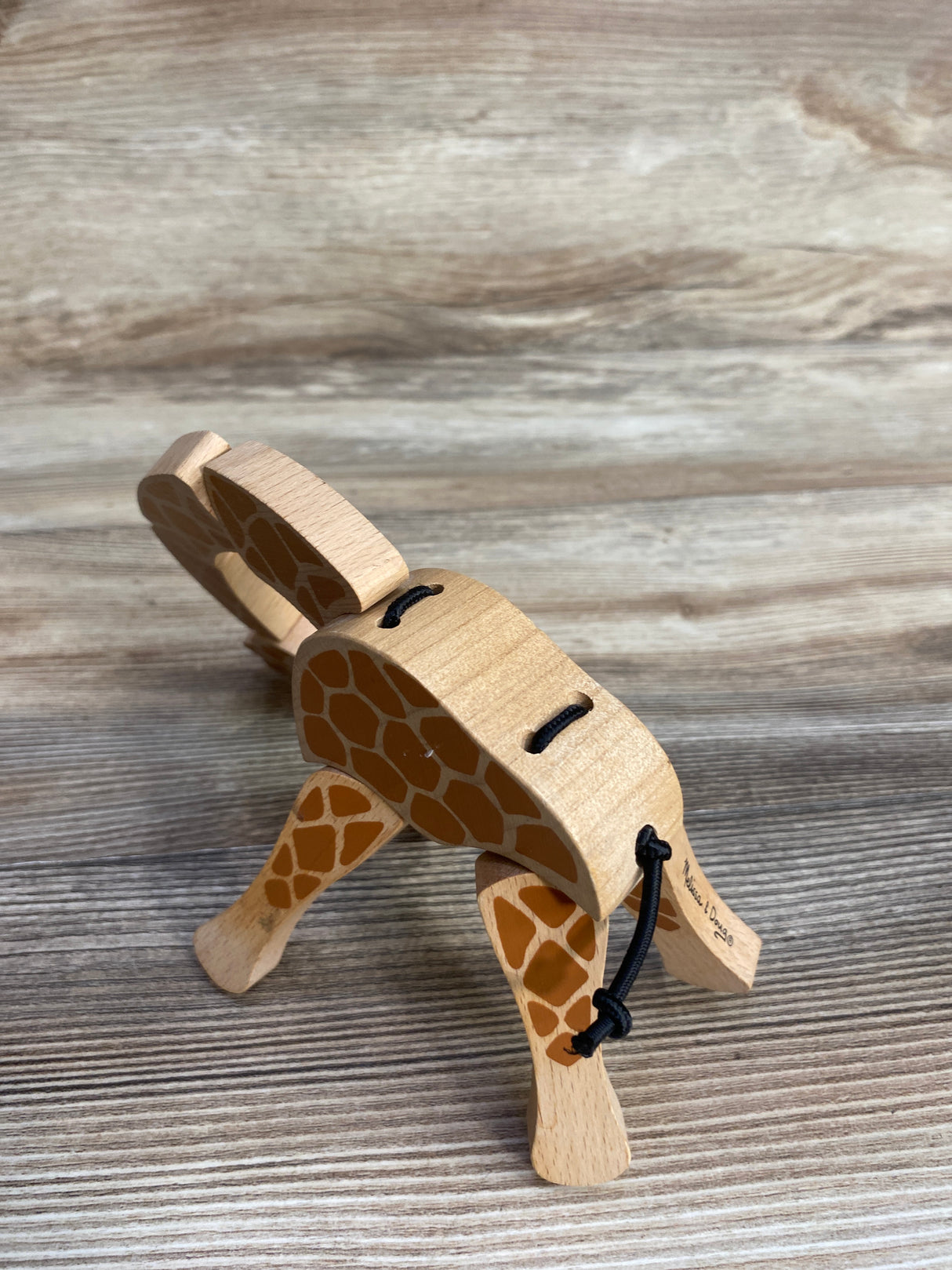 Melissa & Doug Wooden Giraffe Grasping Toy