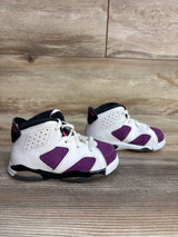 Jordan 6 Retro TD 'Vivid Pink' Sneakers sz 7c