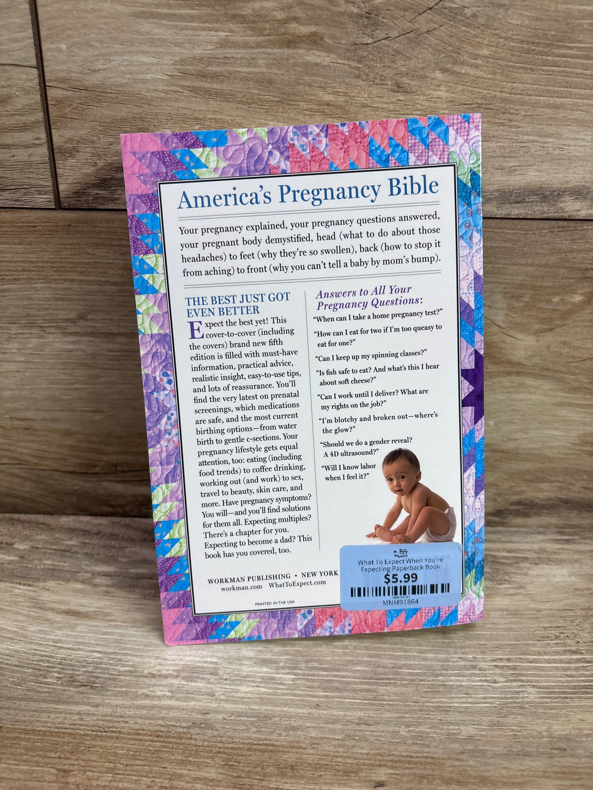 What to Expect When You're Expecting 5th Edition Paperback Book