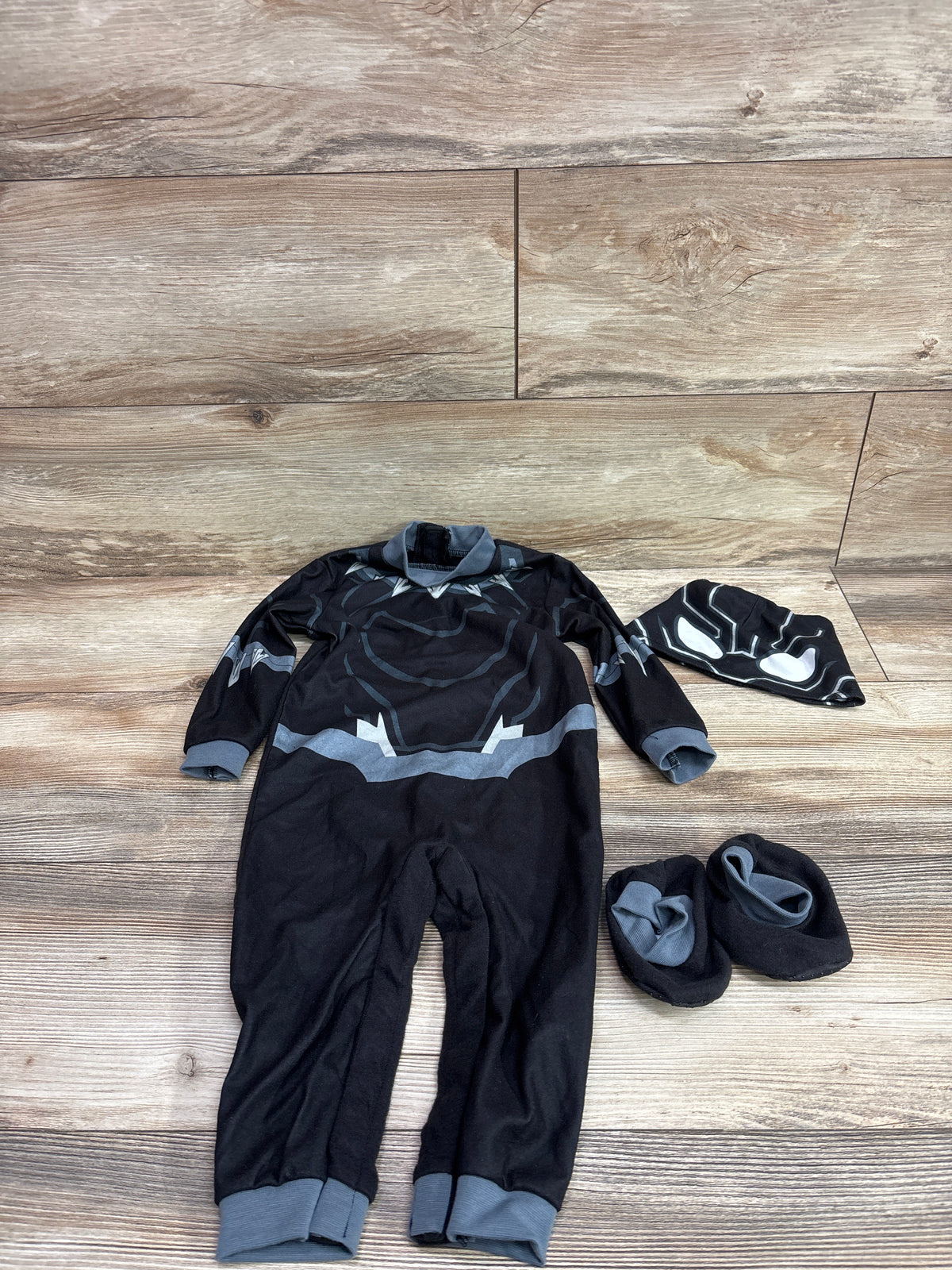 Jazwares Costumes Marvel Black Panther 3pc Costume Black sz 6-12m