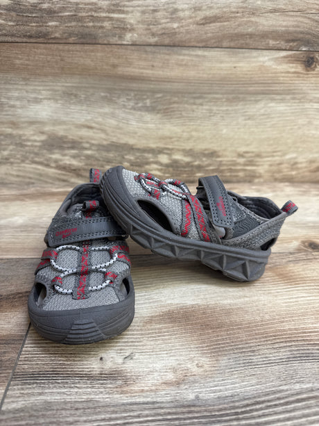 OshKosh Abe Sandals Grey sz 7c - Me n Mommy To Be