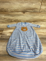 Carter's Bear Print Blanket Sleeper Blue sz 0-3m