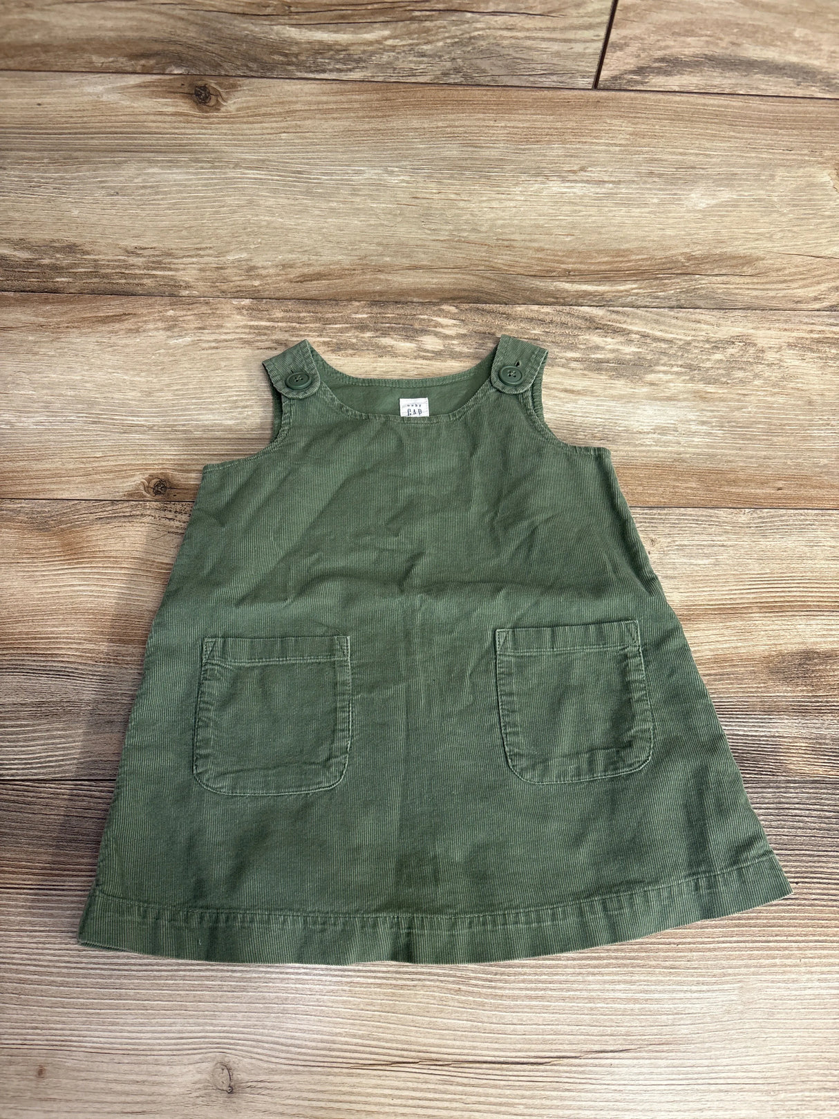 Baby Gap Cord Jumper Olive sz 18-24m