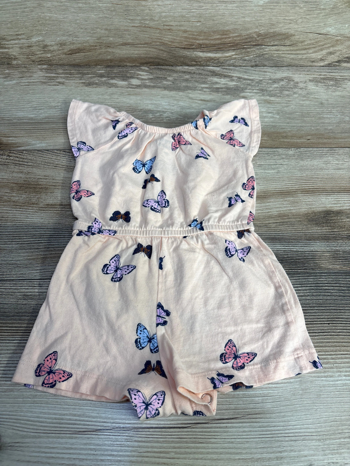 Jumping Beans Butterfly Romper Pink sz 12m