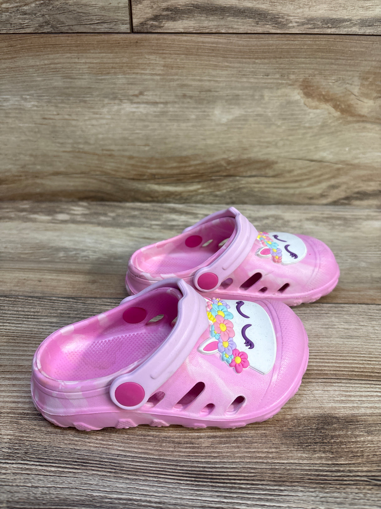 Member's Mark Unicorn Water Clogs Pink sz 8c