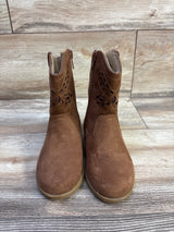Rachel Shoes Lil' Jayla Western Boots Brown sz 10c