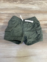 Old Navy Drawstring Cargo Shorts Green sz 3-6m