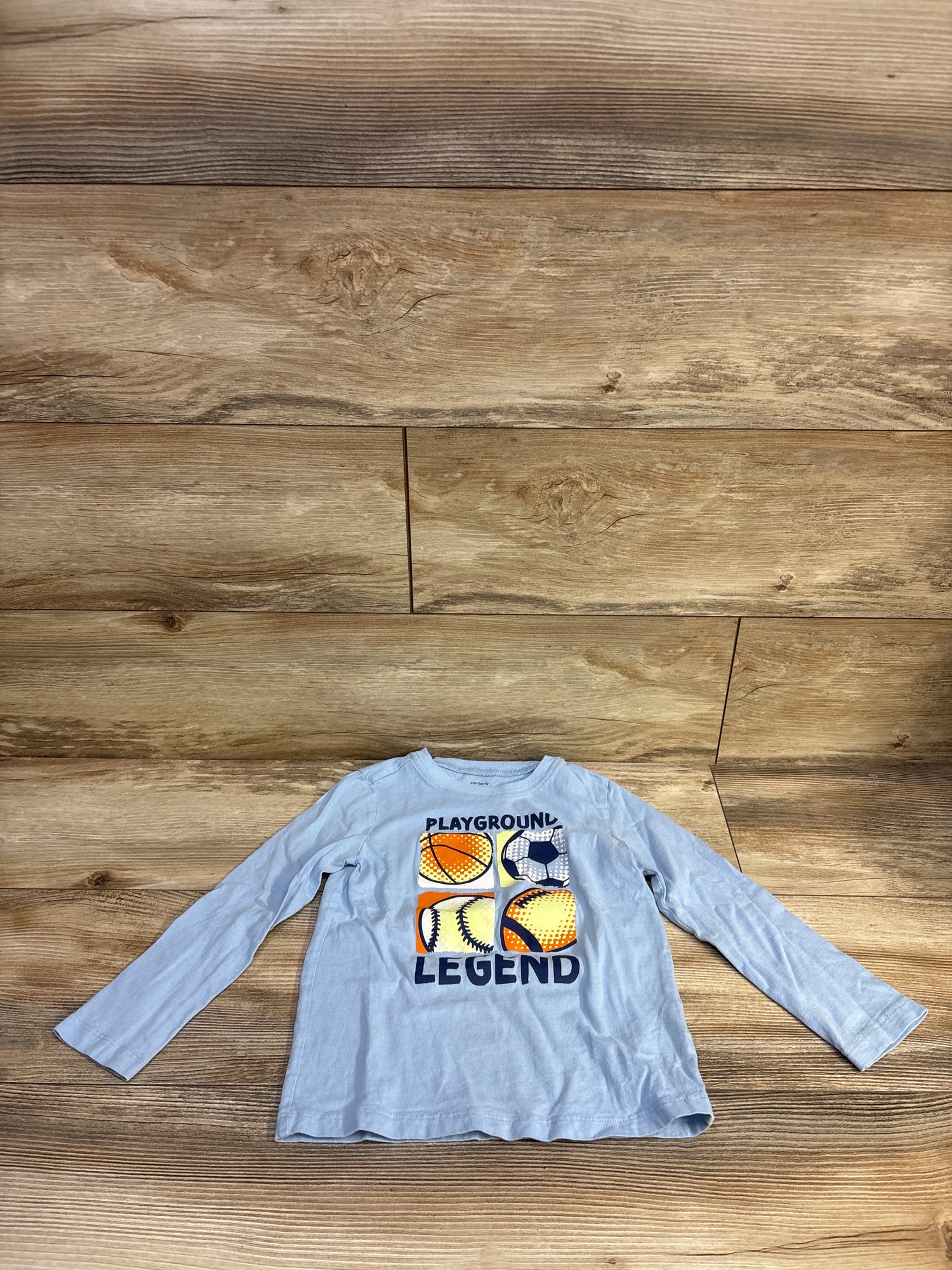 Carter's Playground Legend Shirt Blue sz 4T
