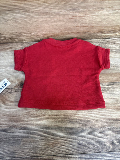 NEW Old Navy Short Sleeve Shirt Red sz 0-3m - Me n Mommy To Be