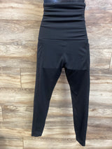 Maternity Over-Belly Yoga Pants Black sz Medium