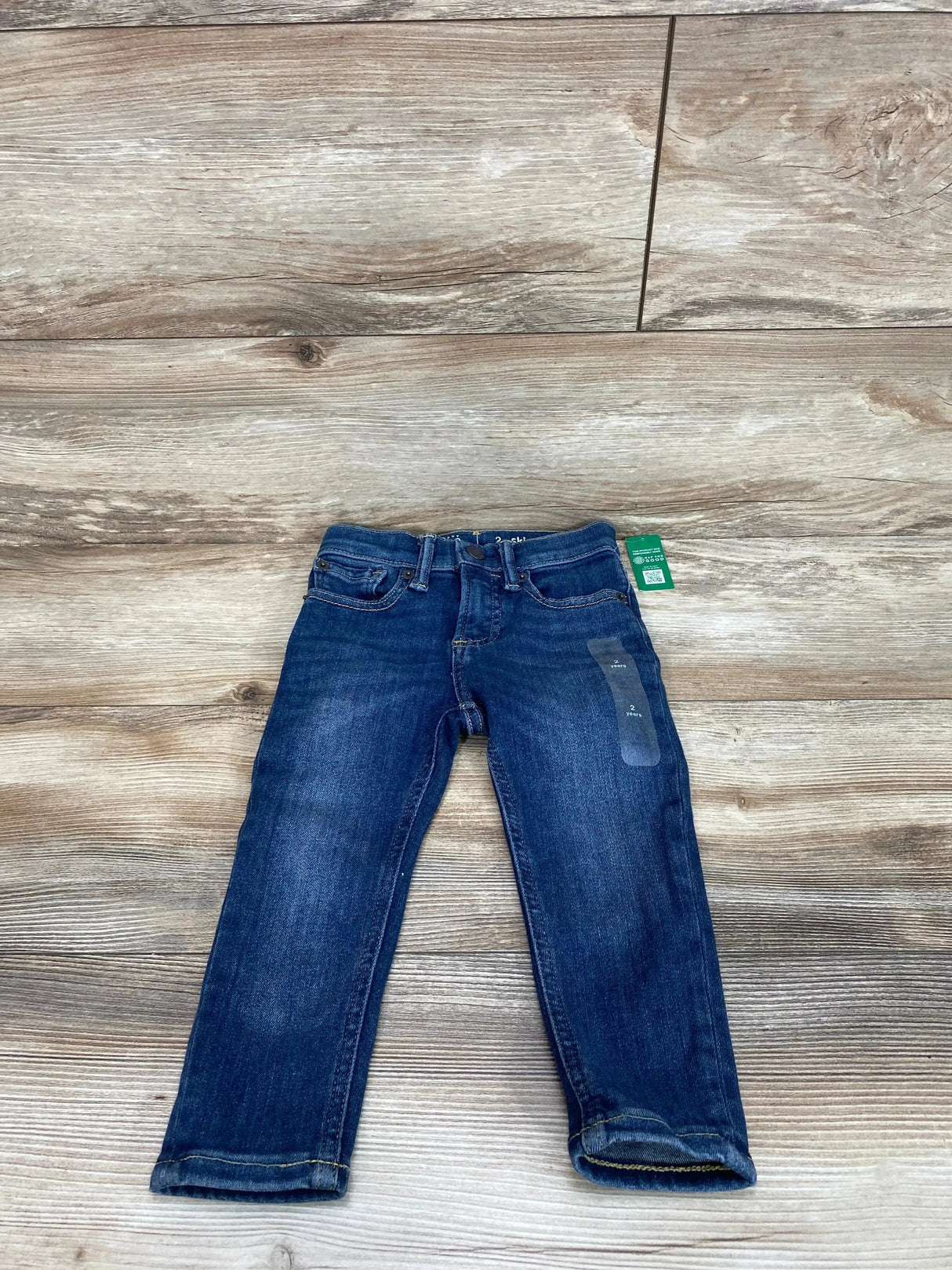 NEW Baby Gap Skinny Jeans with Washwell Blue sz 2T