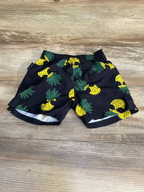 Dot Australia Pineapple Swim Trunks Black sz 3T - Me n Mommy To Be