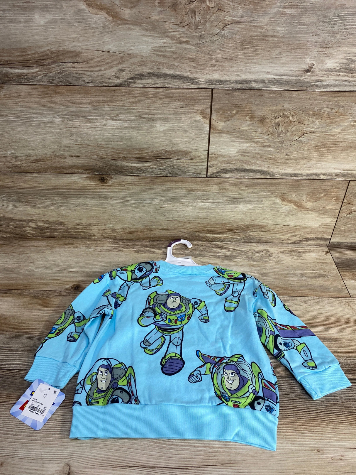NEW Disney Toy Story Buzz Lightyear Sweatshirt Blue sz 2T