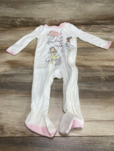 Disney Baby A Dream is A Wish Sleeper White sz 6-9m