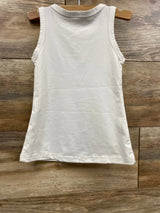 Shein Graphic Tank Dress White sz 6-9m
