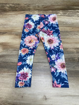 Floral Leggings Blue sz 12m