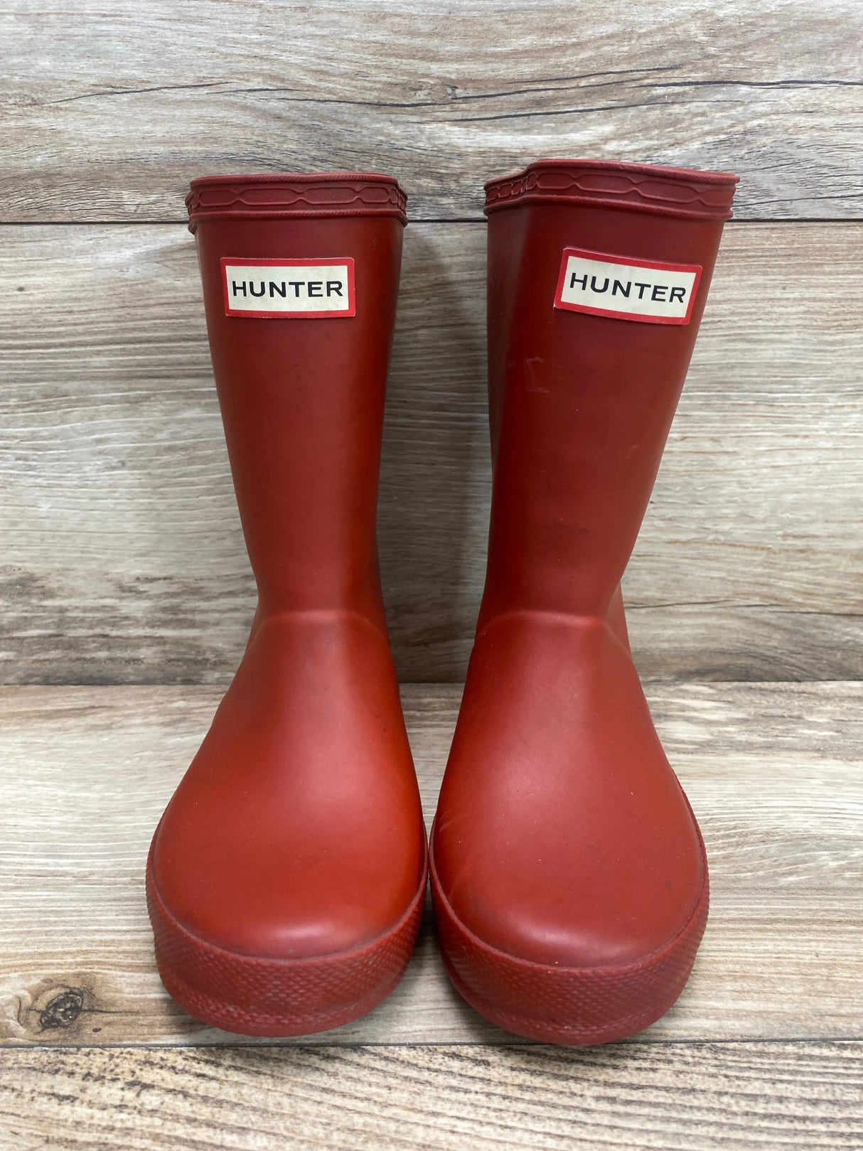 HUNTER Classic Rain Boot Red Sz 10c