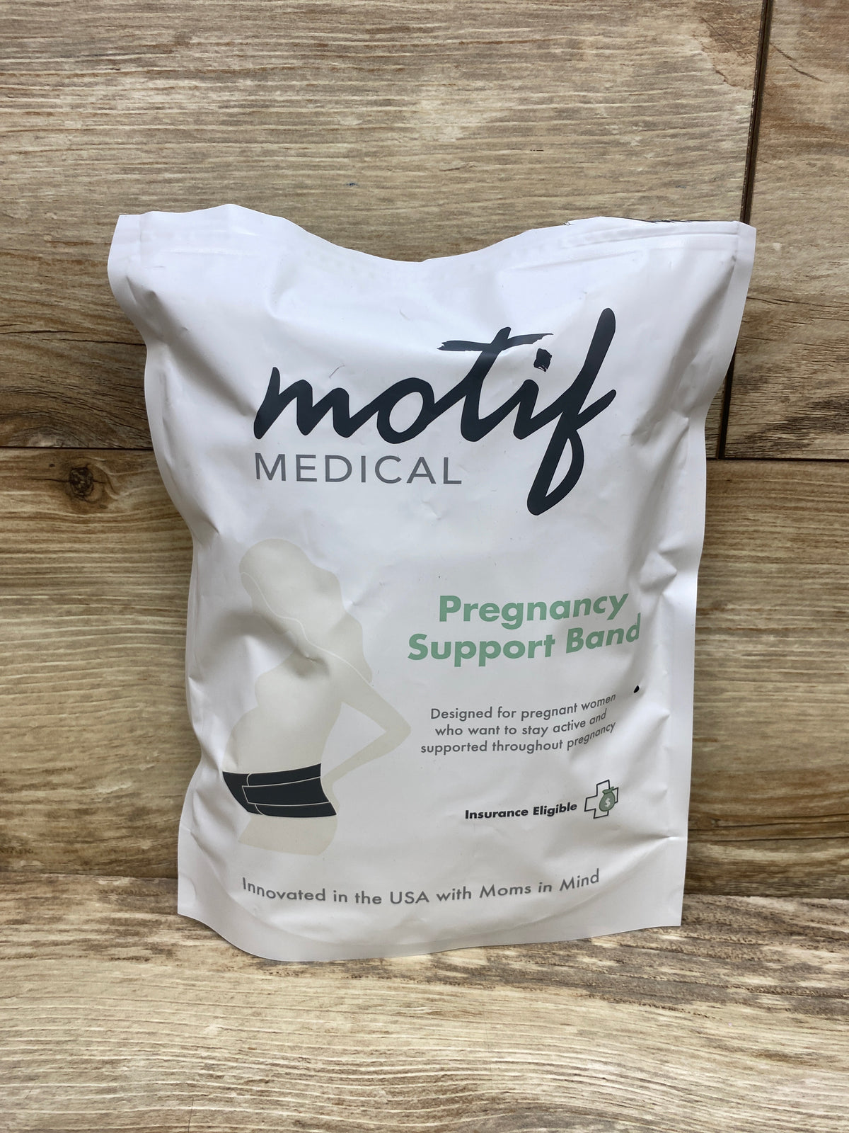 Motif Medical Pregnancy Support Band White sz Medium