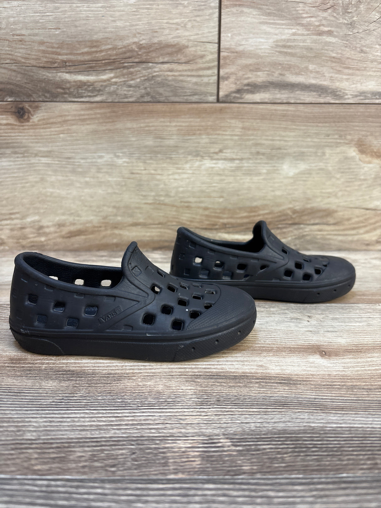 Vans Slip-On TRK Sandals Black sz 8c