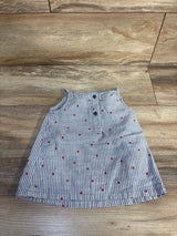 Oshkosh Striped Star Print Tank Top Blue sz 2T