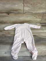 Carter's Terry Cloth Coverall Pink sz 6m