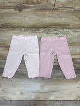 Just One You 2pk Ribbed Pants Pink sz 6m