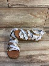 NEW Children's Place Metallic Gladiator Sandals sz 11c