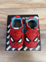 NEW Robeez Marvel Spider-Man Soft Sole Shoes Red sz 1/2c