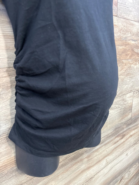 Sonoma Maternity Ruched Shirt Black sz XS - Me n Mommy To Be