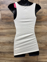 NEW Isabel Maternity Tank Top Shirt White sz Small