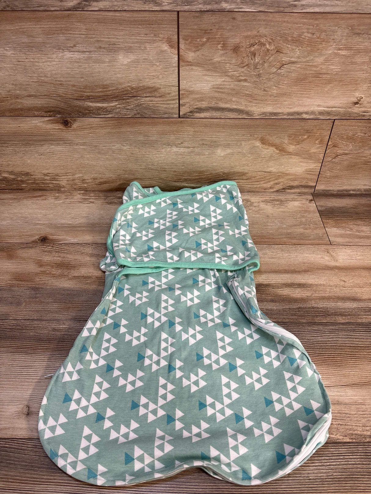 Enrich YLife Adjustable Swaddles Sack Green sz 6-12m