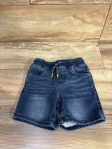 Cat & Jack Drawstring Denim Shorts Blue sz 3T