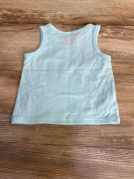 Cat & Jack Graphic Heart Tank Top Blue sz 12m - Me n Mommy To Be