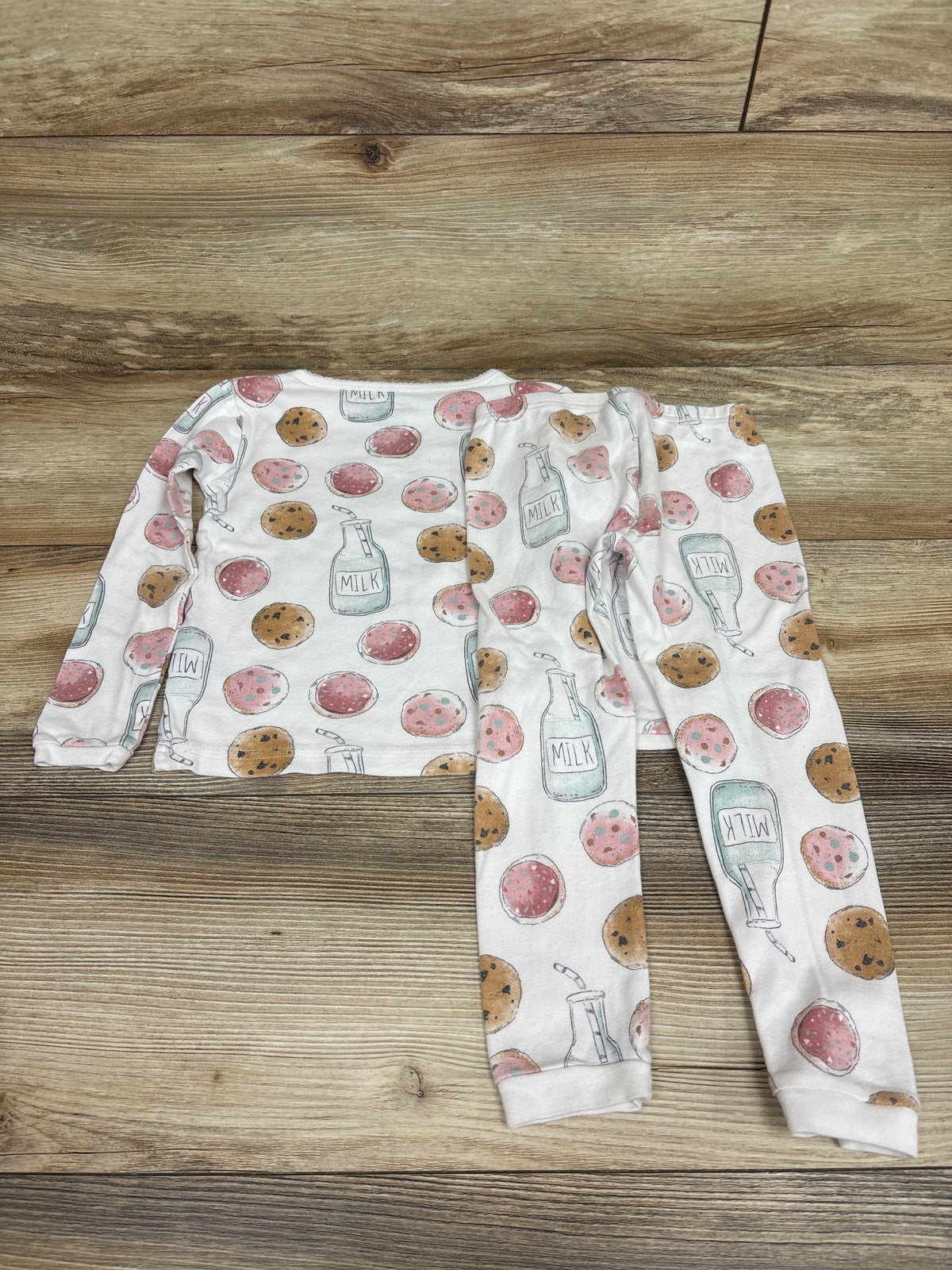 Just One You 2pc Pajama Set White sz 3T