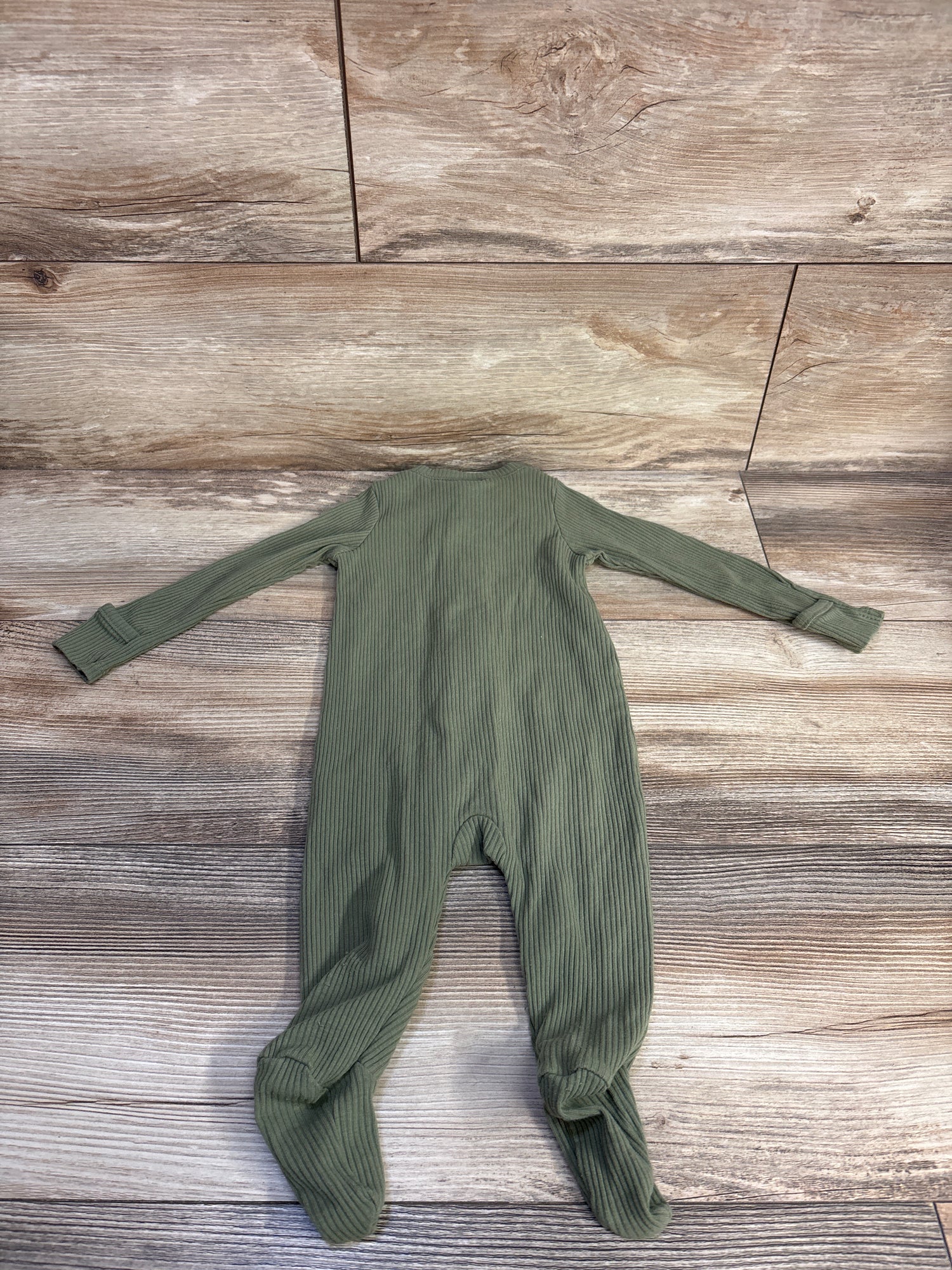 Old Navy Ribbed Sleeper Green sz 3-6m