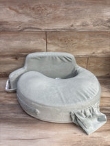 My Brest Friend Super Deluxe Nursing Pillow with Plush Cover Green