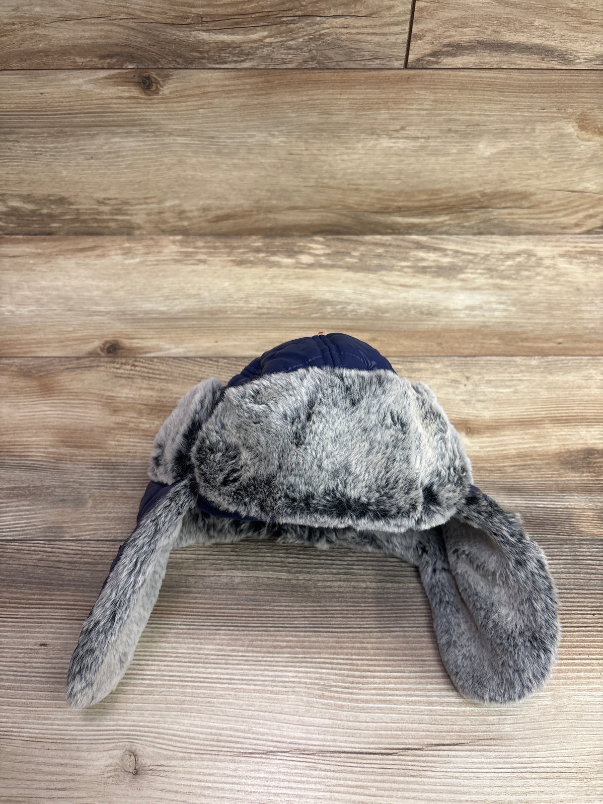 NWOT Cat & Jack Faux-Fur Trapper Hat Navy OSFM