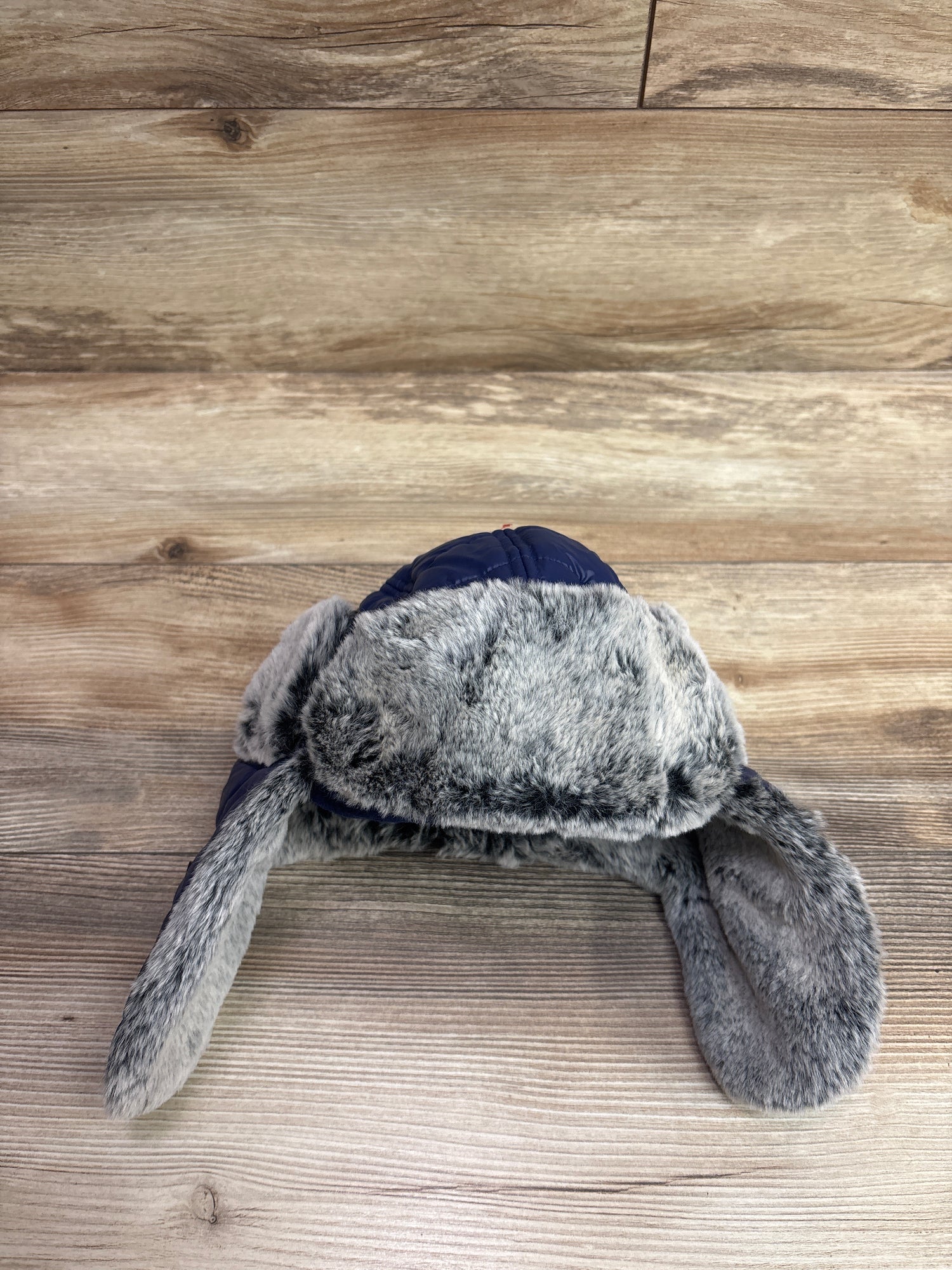 NWOT Cat & Jack Faux-Fur Trapper Hat Navy OSFM