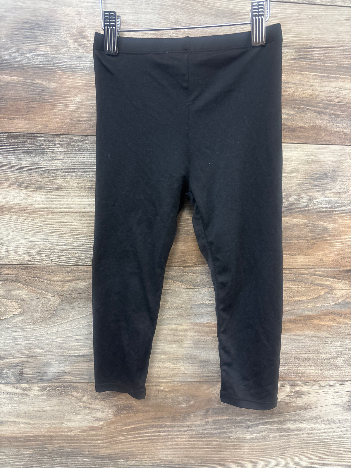 Emma & Elsa Leggings Black sz 3/4T
